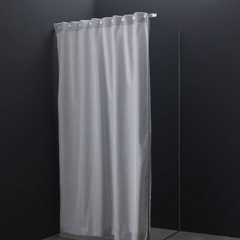 Shower Enclosure Curtain System